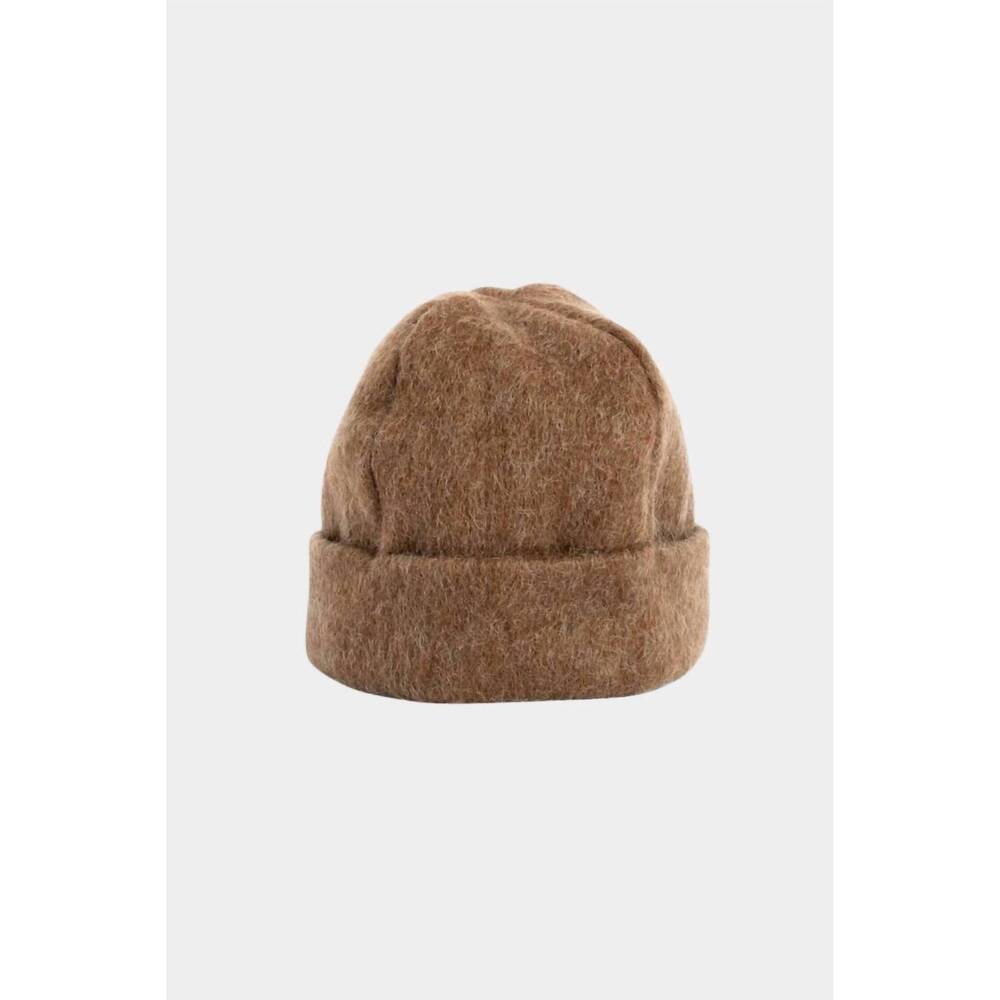 NEW GIRLS OF DUST women's skully hat in java brown